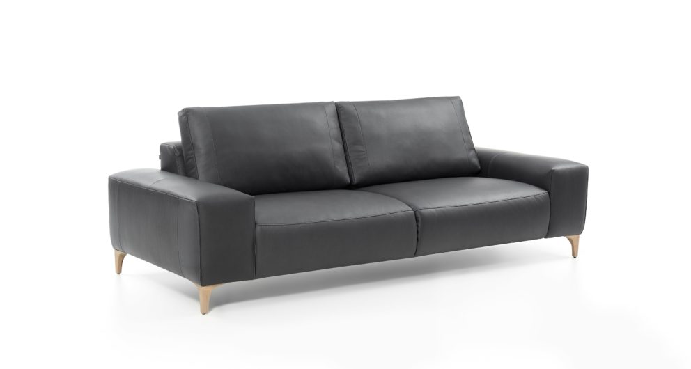 rom meble polska sofa czarna